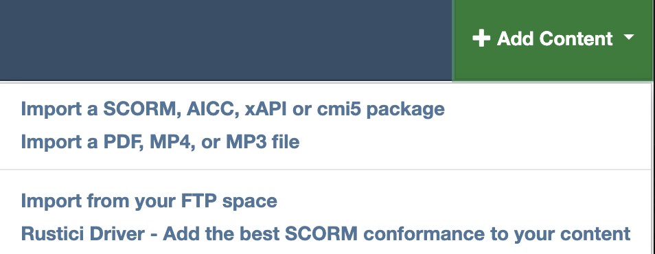 scorm package tester